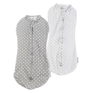 SWADDLEME INFANT SWADDLE SACKS – SIZE SMALL – 0–3 MONTHS – 2‑PACK